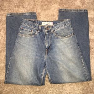 Levi’s - Dark Wash 28x28 569’s (Loose Straight)